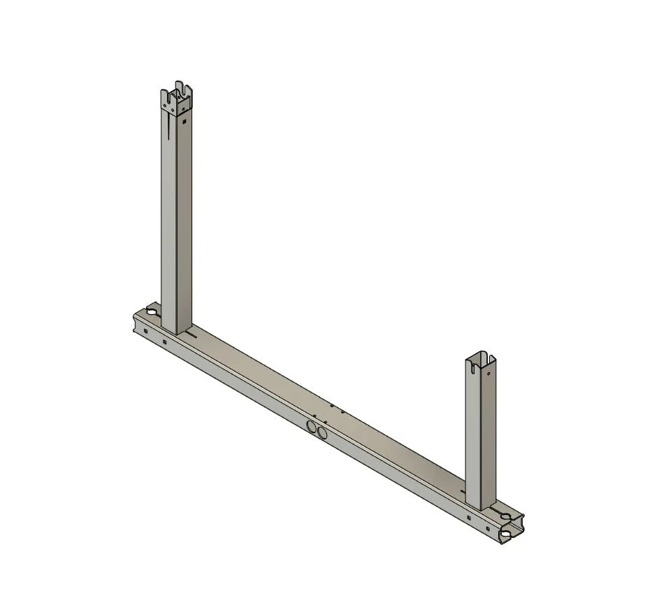 Solar Ground Mount | Quick & Easy Install | IR-15 BallastRack Adjustable Racking System (Single Frame) - Integrity Solar Supply - Ground Racking Systems